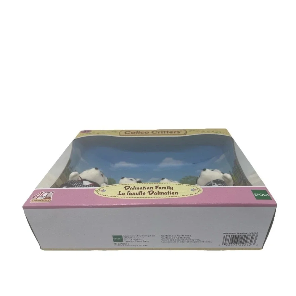 Calico Critters Sylvanian Families Dalmation Family of Four New In Box